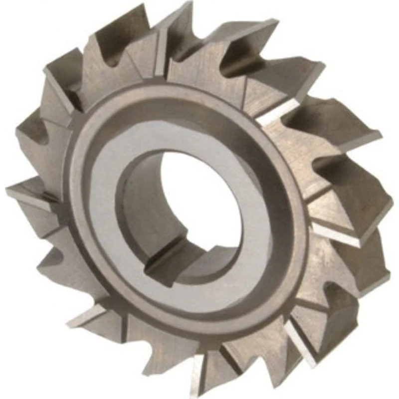 KEO 3 Diam x 11/16 Face Width Staggered Tooth Side Milling Cutter 1 Arbor Hole, High Speed Steel, Uncoated, 16 Teeth ...
